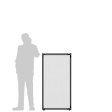 CL65.13L richiedi preventivo Pannello divisorio CLIPPER "laminato" - cm 65x130h