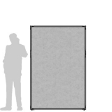 CL13.19F richiedi preventivo Pannello divisorio CLIPPER "feltro" - cm 130x195h