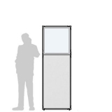 CL65.19IL richiedi preventivo Pannello divisorio CLIPPER "finestrato laminato" - cm 65x195h