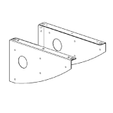 MA-MRP richiedi preventivo Coppia mensola supporto reggipiano