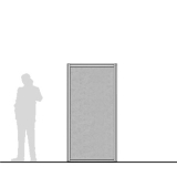 M10.20F richiedi preventivo Pannello divisorio MACRO "feltro" - cm 100x200h