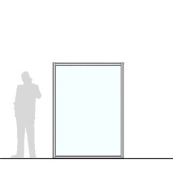 M15.20A richiedi preventivo Pannello divisorio MACRO "vetroplastico" - cm 150x200h