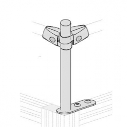 Torretta di collegamento angolare asimmetrica - cm 20h