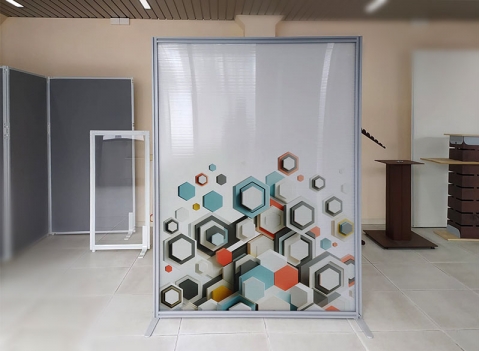 Pannello divisorio MACRO personalizzato con grafica