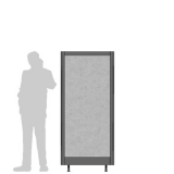 X08.18F richiedi preventivo Pannello divisorio XILOX "feltro" - cm 80x180h