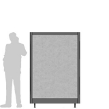 X12.18F richiedi preventivo Pannello divisorio XILOX "feltro" - cm120x180h