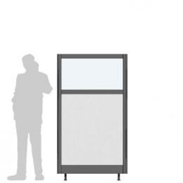 Pannello divisorio XILOX "finestrato laminato" - cm100x180h