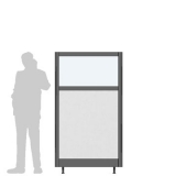 X10.18IL richiedi preventivo Pannello divisorio XILOX "finestrato laminato" - cm100x180h