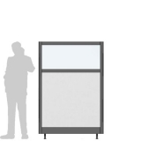 X12.18IL richiedi preventivo Pannello divisorio XILOX "finestrato laminato" - cm120x180h