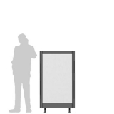 X08.14L richiedi preventivo Pannello divisorio XILOX "laminato" - cm 80x140h