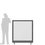 X12.14L richiedi preventivo Pannello divisorio XILOX "laminato" - cm120x140h