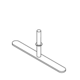 TPA00 richiedi preventivo Piede stabilizzatore PHONOTEX/XILOX - cm 45