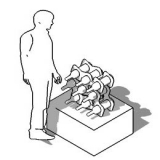 PORTA BOTTIGLIE metallico ES-BACCO9