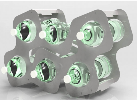 Portabottiglie Bacco