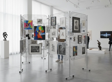 Bacheca modulare su ruote.1