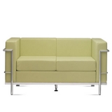 MD-DAY02-B richiedi preventivo Divano attesa a due posti con imbottitura in resina poliuretanica espansa indeformabile