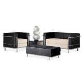 MD-POUF01-B richiedi preventivo Pouf ad 1 posto con rivestimento in tessuto ignifugo.