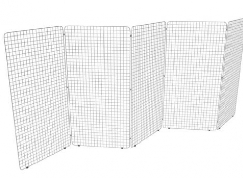 Griglie espositive: LINEA GRID COMPOSIZIONE 5 GRIGLIE