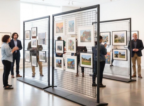 Griglia espositiva: LINEA SIDEROS MD-PNG24