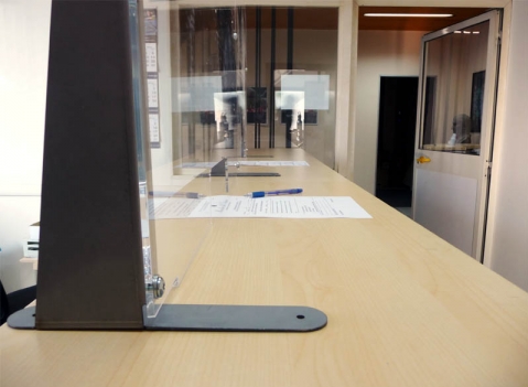 Schermi divisori ONDESK FRONT OFFICE