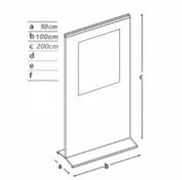 Pannello Totem multimediale