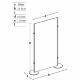 Pannello espositivo EXPO' MD-EX20T2