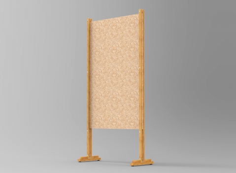 Pannelli espositivi autoportanti con struttura in legno e  lastra in swedboard stampabile o in osb