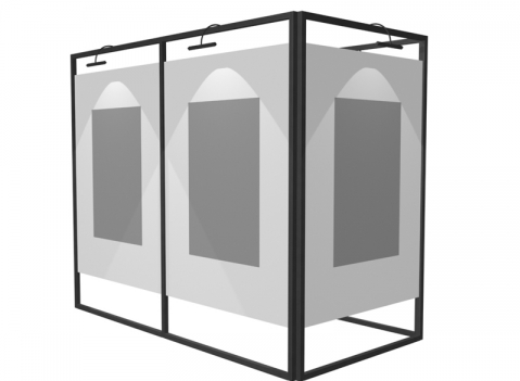 Pareti espositive: LINEA PINACOS