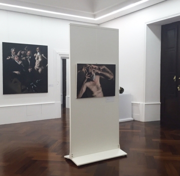 Parete espositiva autoportante modulare e bifacciale per pinacoteche e gallerie d'arte della LINEA OSTENDO