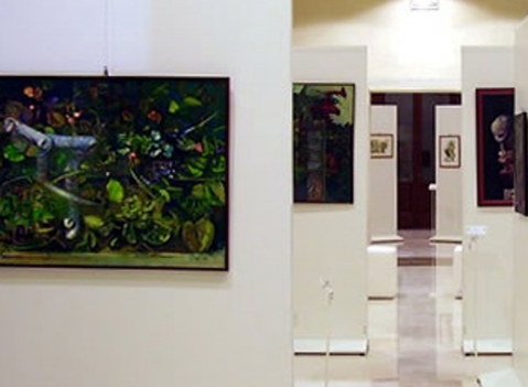 Parete espositiva autoportante modulare e bifacciale per pinacoteche e gallerie d'arte della LINEA OSTENDO