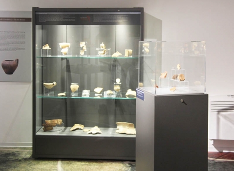 Vetrine espositive per musei della linea Argurion Museo Castello Aragonese di Otranto