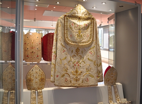 Vetrine espositive per musei ecclesistici della linea Argurion Museo S.Gabriele