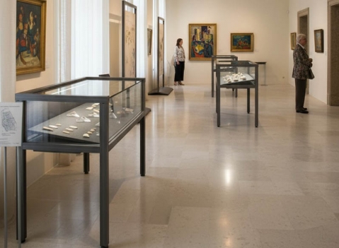 Vetrine espositive per musei della linea Argurion 