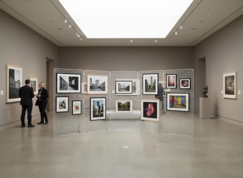 Griglia espositiva LINEA GRID