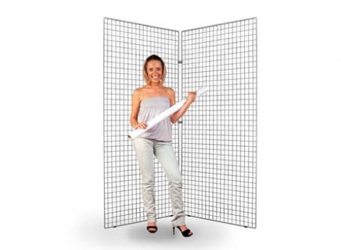 Griglie espositive: LINEA GRID COMPOSIZIONE 2 GRIGLIE