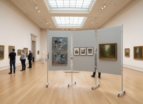 Expò SU RUOTE LASTRA METALLICA