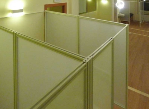 Paretine per box e cabine: LINEA MACRO